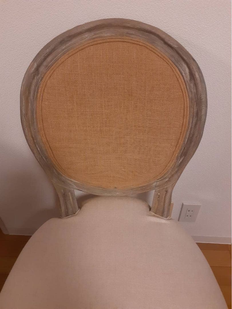 【匿名配送】ルイ16世様式アームレスチェア★Louis XVI style①