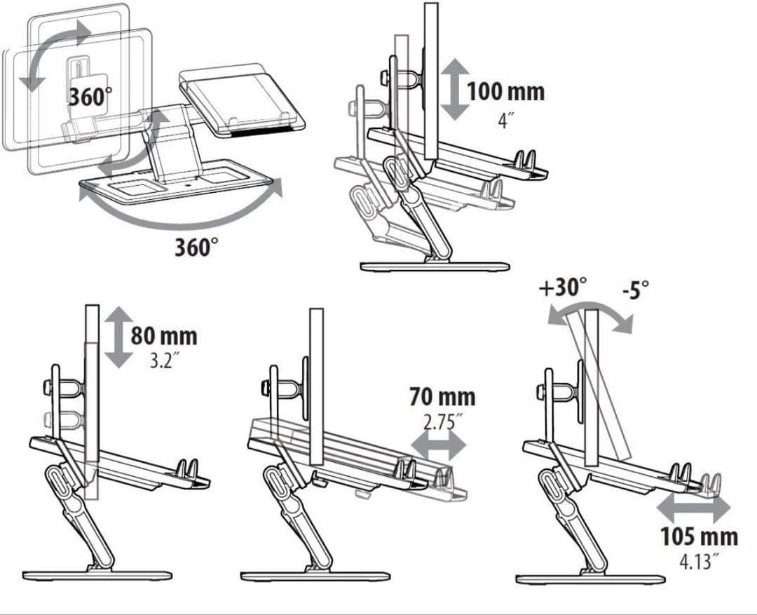 【純正】hp DISPLAY&NOTEBOOK STAND AW662AA