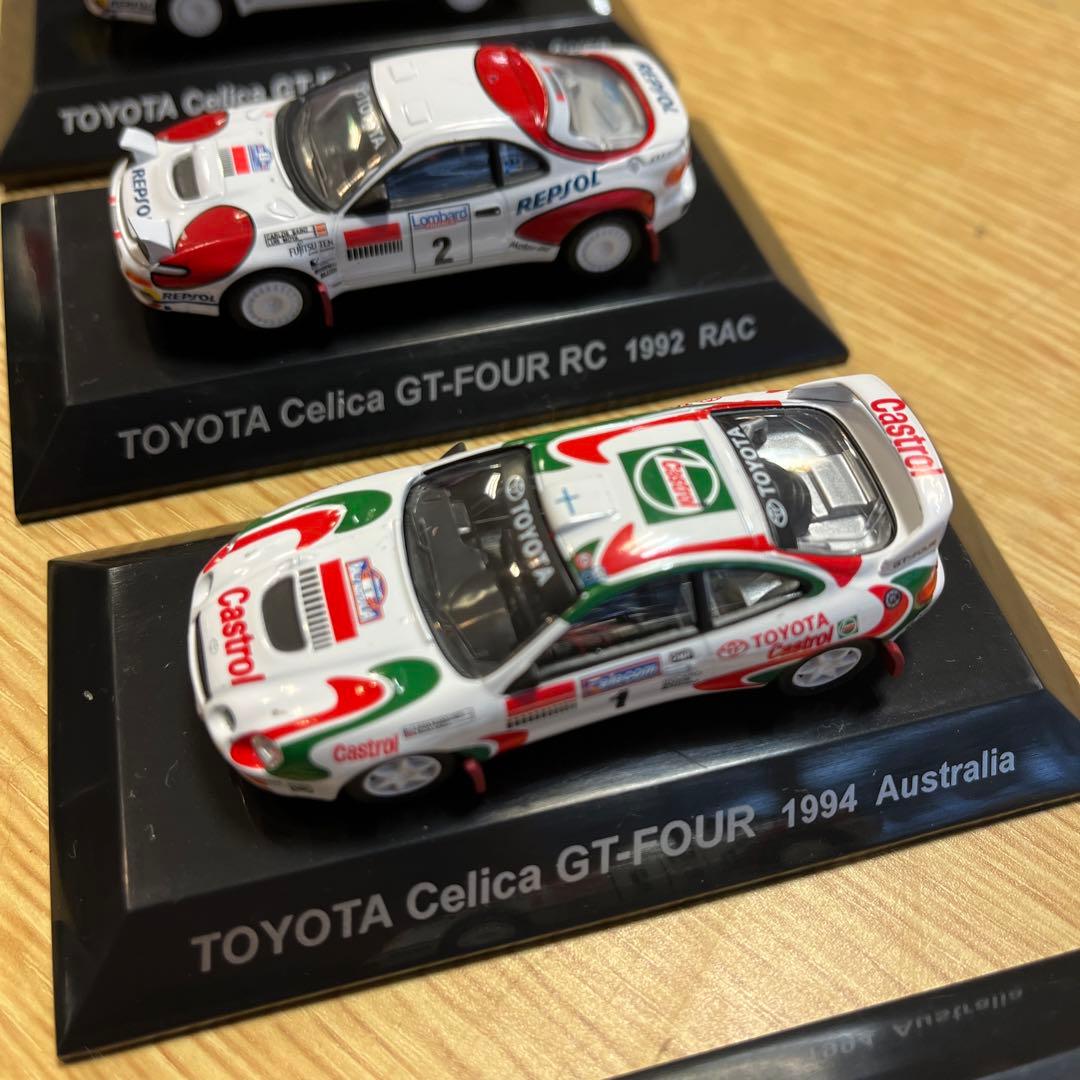 CMsトヨタ SS.6 ラリーカーコレクション 7台セット1/64