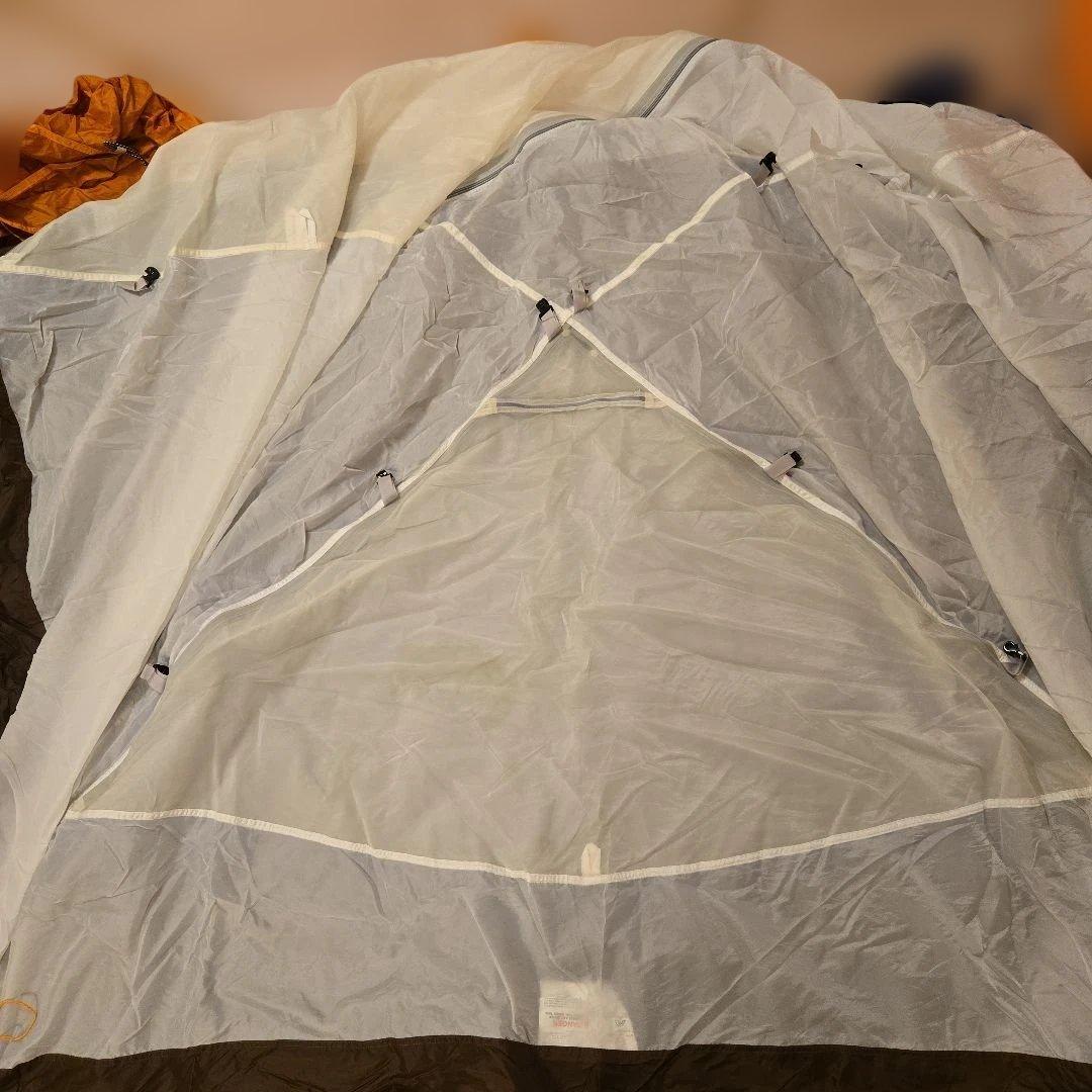 mont-bell／クロノスドーム2 オレンジ +純正グラウンドシート