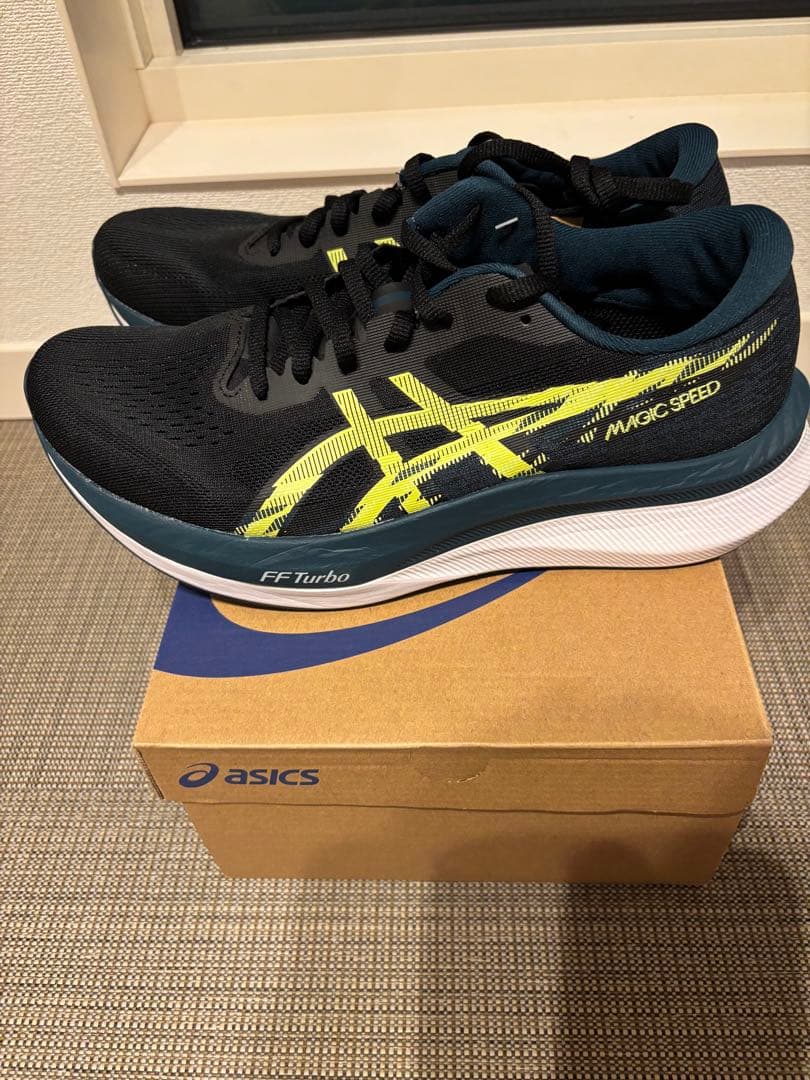 【新品　未使用】アシックス MAGIC SPEED4 27.0cm ブラック