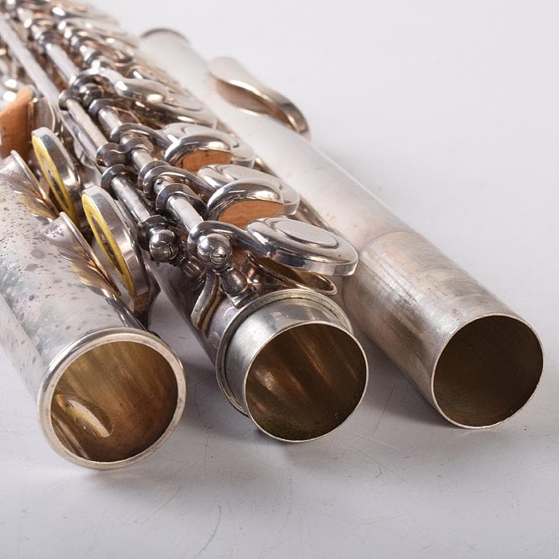 ヤマハ　SILVER刻印　フルート　約403g　ケース付　U　R8203