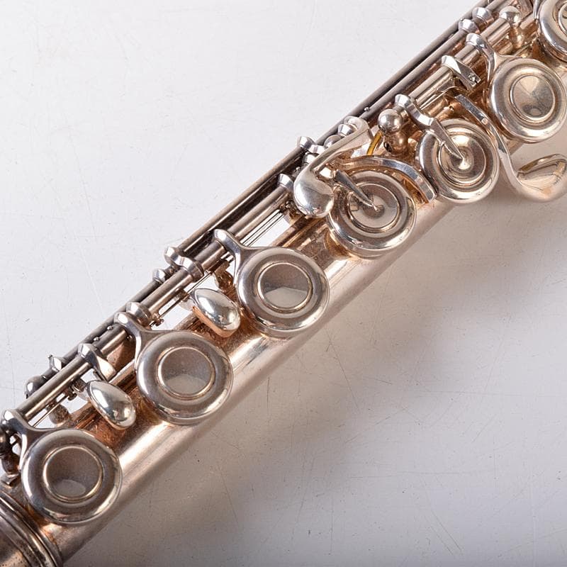 ヤマハ　SILVER刻印　フルート　約403g　ケース付　U　R8203