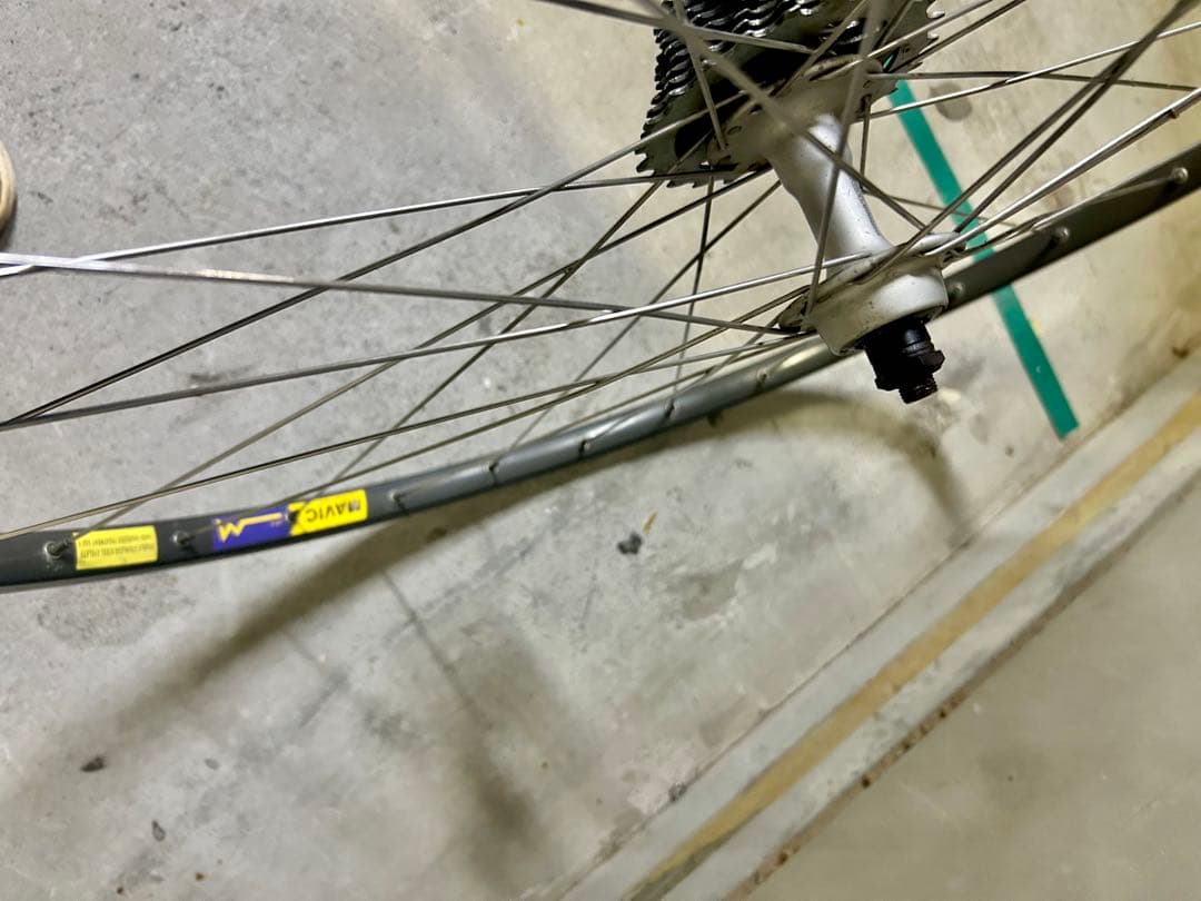 【Mavic/マビック後輪ホイール】GP4チューブラー重量1.36kgスプロケ付