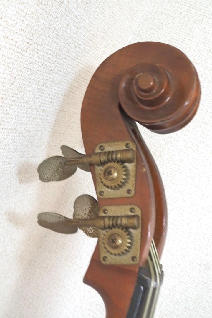 ブランド不明 コントラバス アップライトベース ソフトケース付き