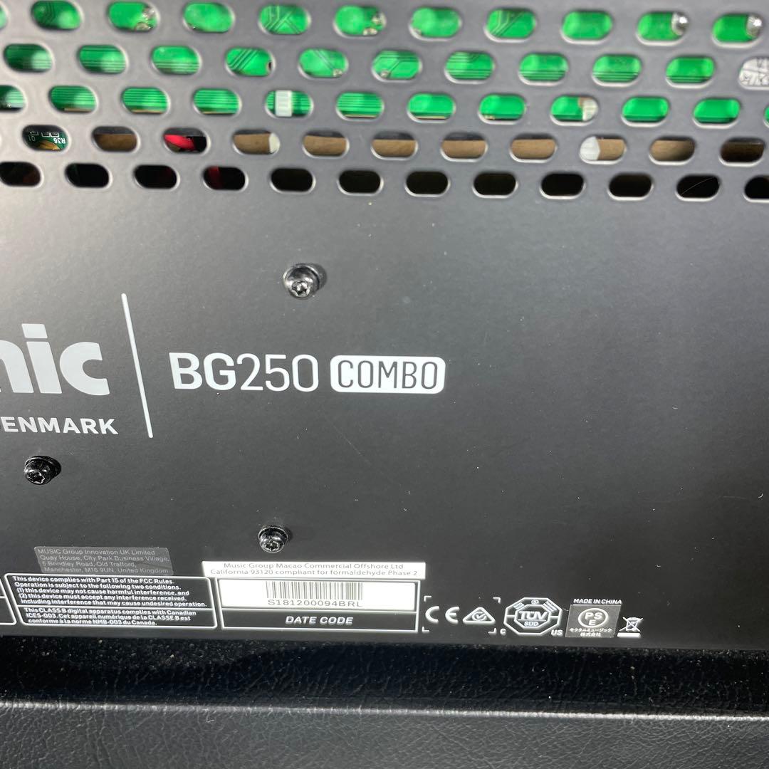 tc electronic BG250 ベースアンプ　コンボ