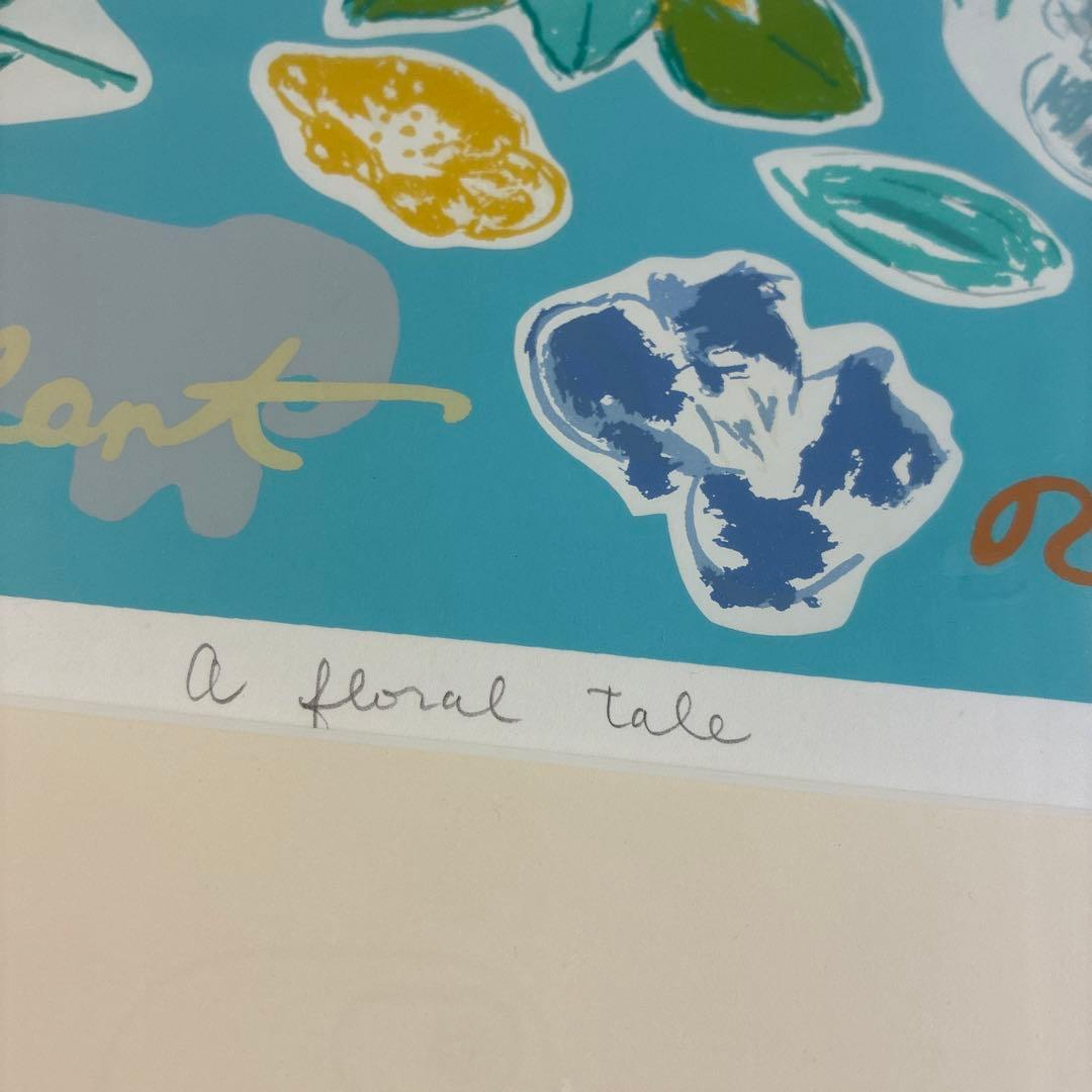 浅野モオム　版画　a floral tale