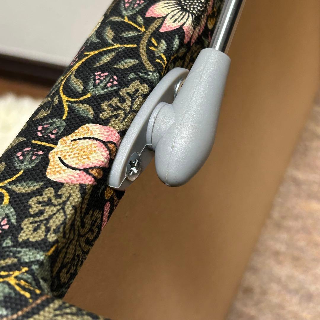 ベンチスツール　収納ベンチ　William Morris モリス　イチゴ泥棒