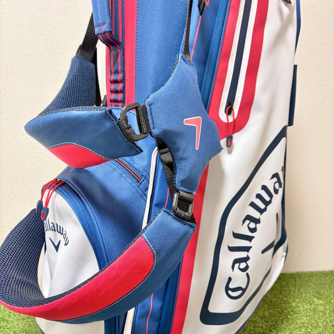 未使用品｜キャロウェイ　キャディバッグ　軽量　スタンド式　アスリート