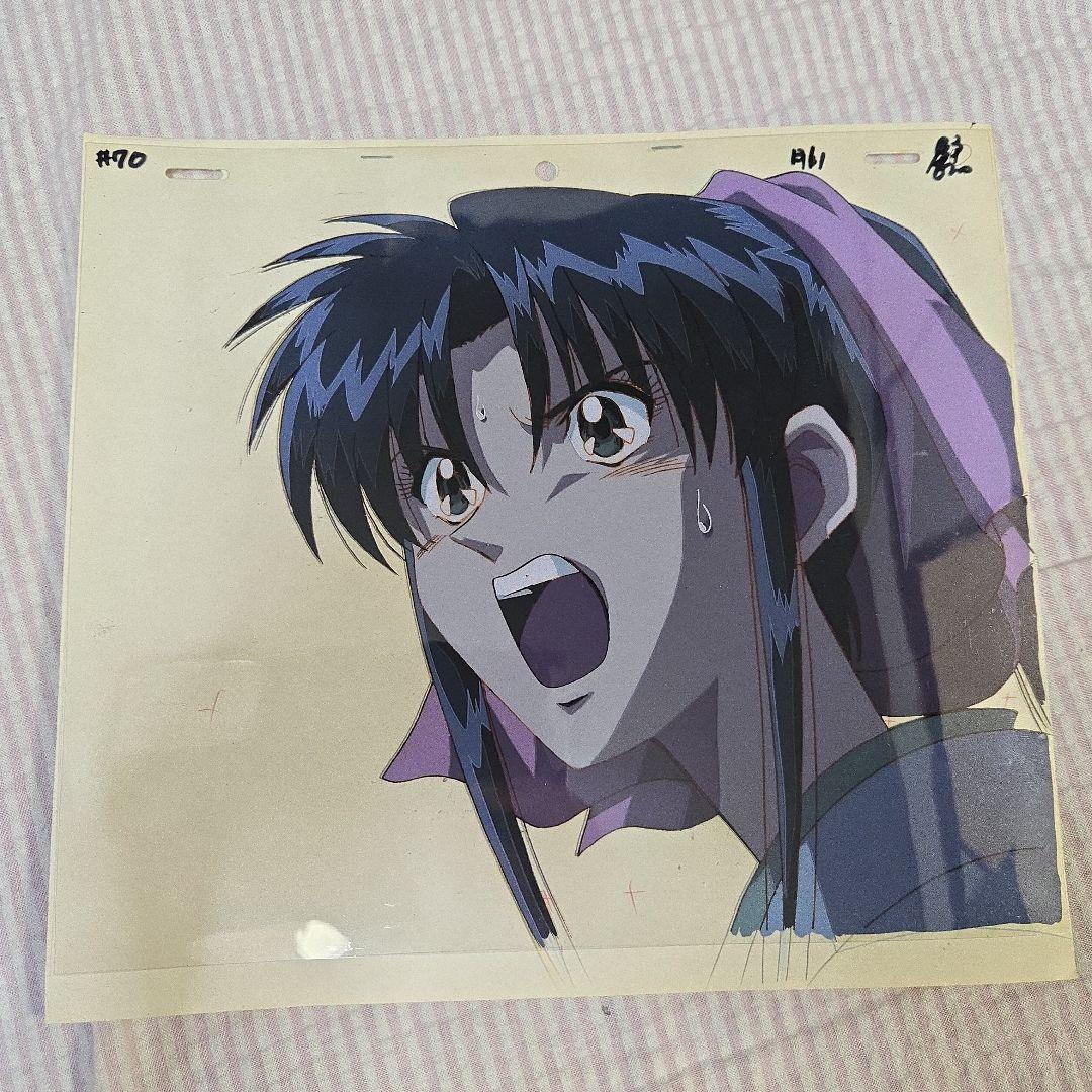 k*3様 るろうに剣心ー明治剣客浪漫譚ー「神谷薫」　セル画　#70 他おまけ付