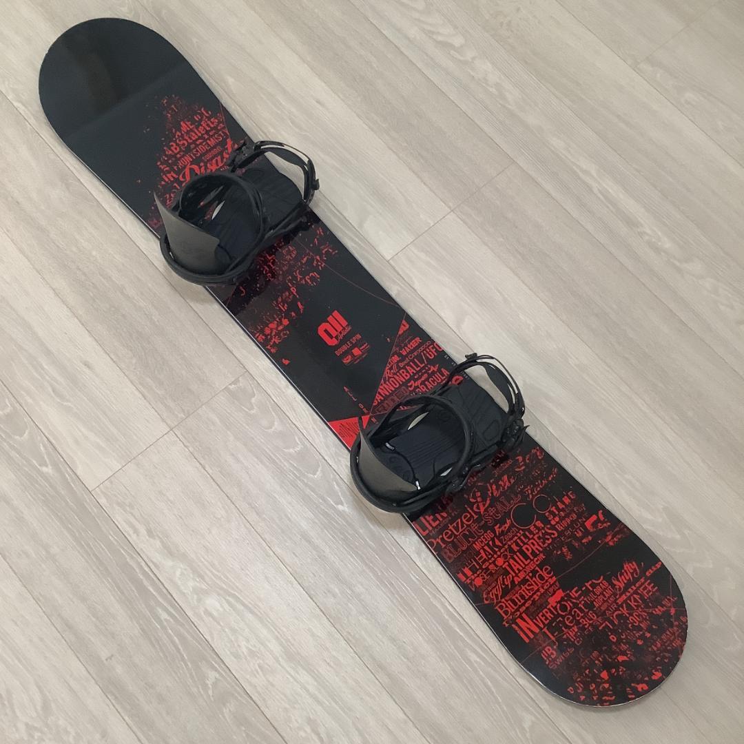 070 011DOUBLESPIN145FLUXメンズグラトリスノーボードセット