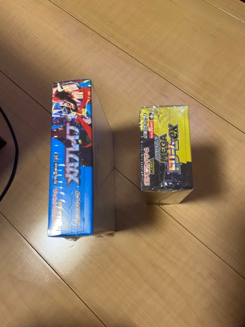 ポケモンカード メガドリームとメガブレイブ　ボックスシュリンク付き