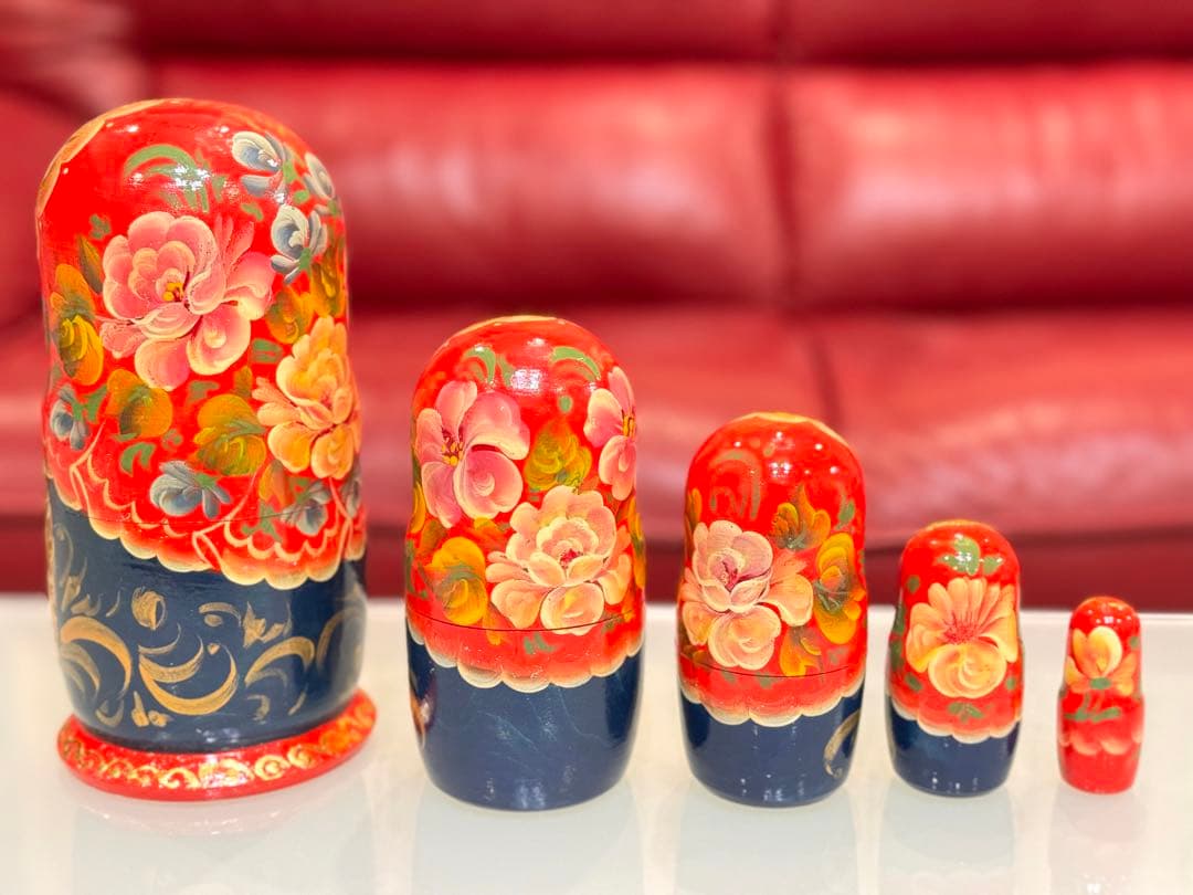 マトリョーシカ・ロシア　レアもの　　お土産　雑貨　インテリア