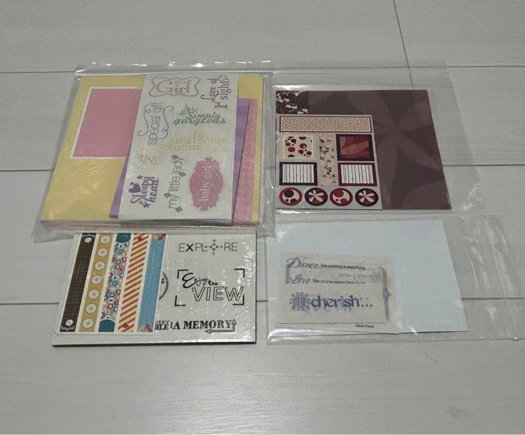 CREATIVE MEMORIES アルバム・ペーパー・ステッカー44個大特価