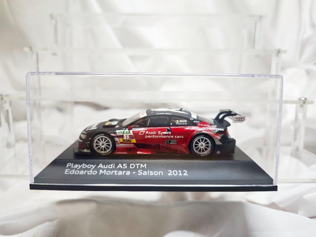 Playboy Audi A5 DTM　1/43 ミニカー　フィギュア　アウディ