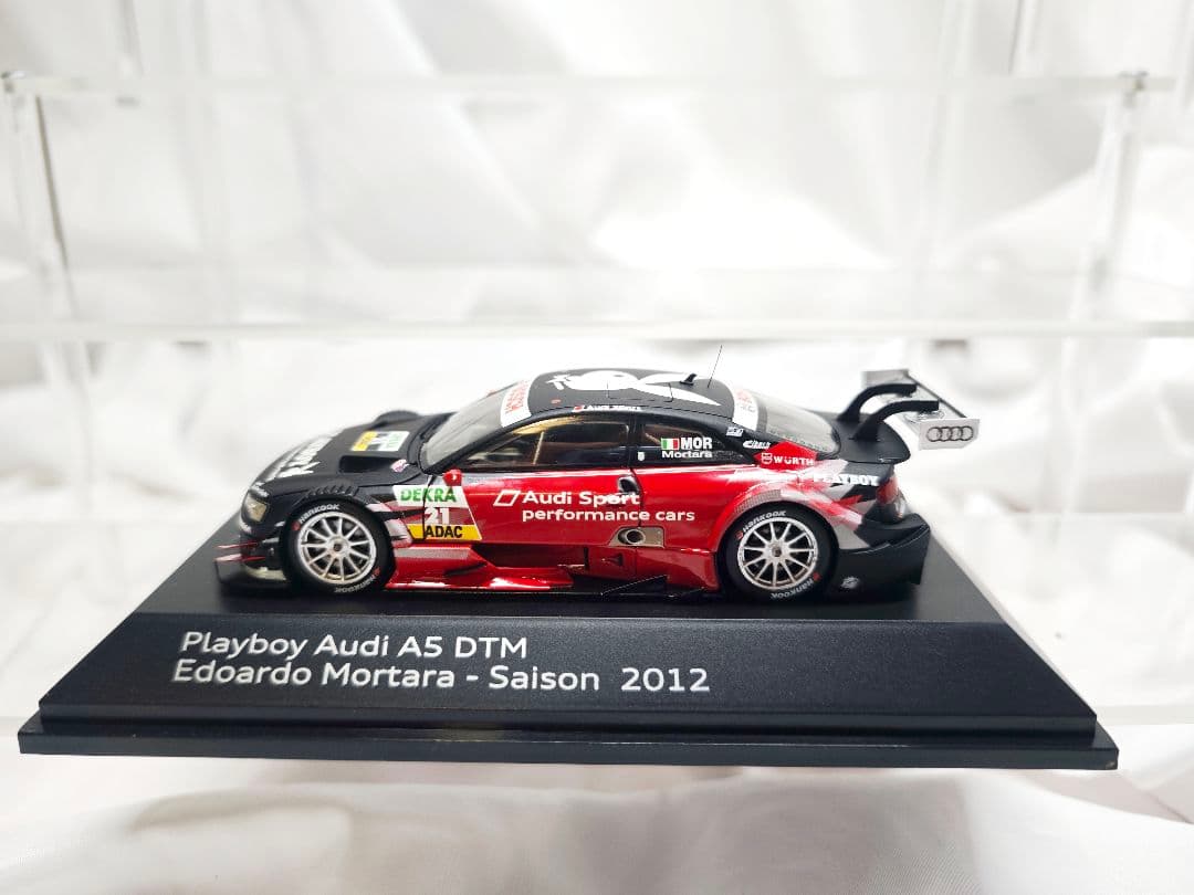 Playboy Audi A5 DTM　1/43 ミニカー　フィギュア　アウディ