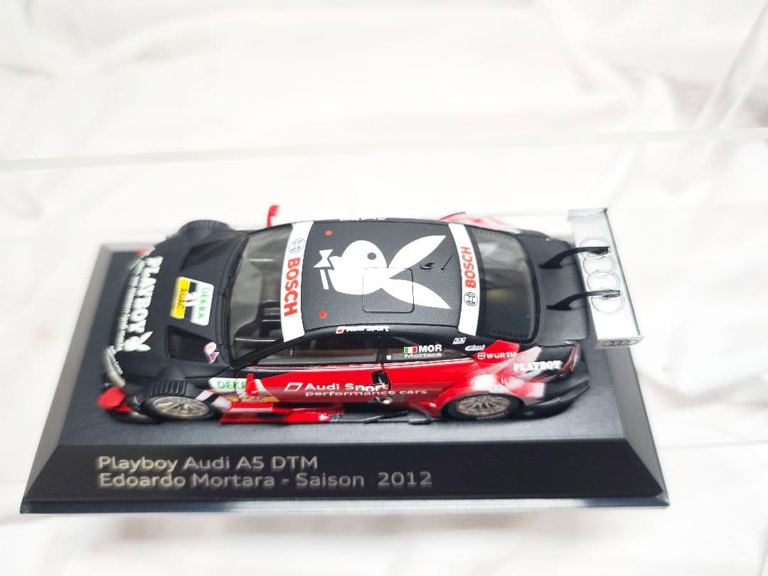 Playboy Audi A5 DTM　1/43 ミニカー　フィギュア　アウディ