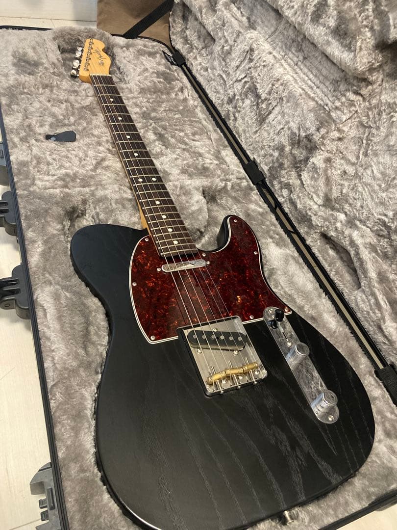 Fender MIJ Limted Raw Ash テレキャスター　BLK