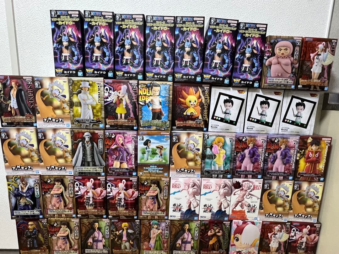 未開封 ワンピースフィギュア 58個 まとめ売り DXF ONE PIECE