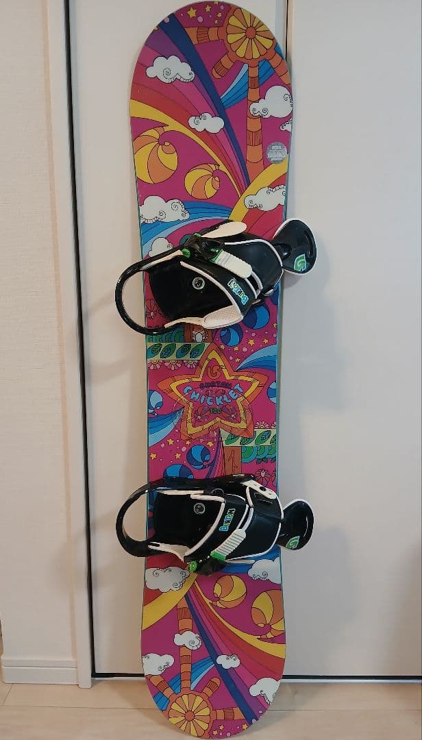 スノーボード、バートン、１２０CM、ビンディングセット