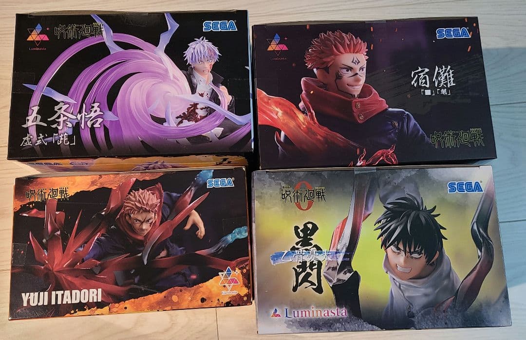 呪術廻戦 Luminasta 乙骨憂太 虎杖悠仁 両面宿儺 五条悟 フィギュア