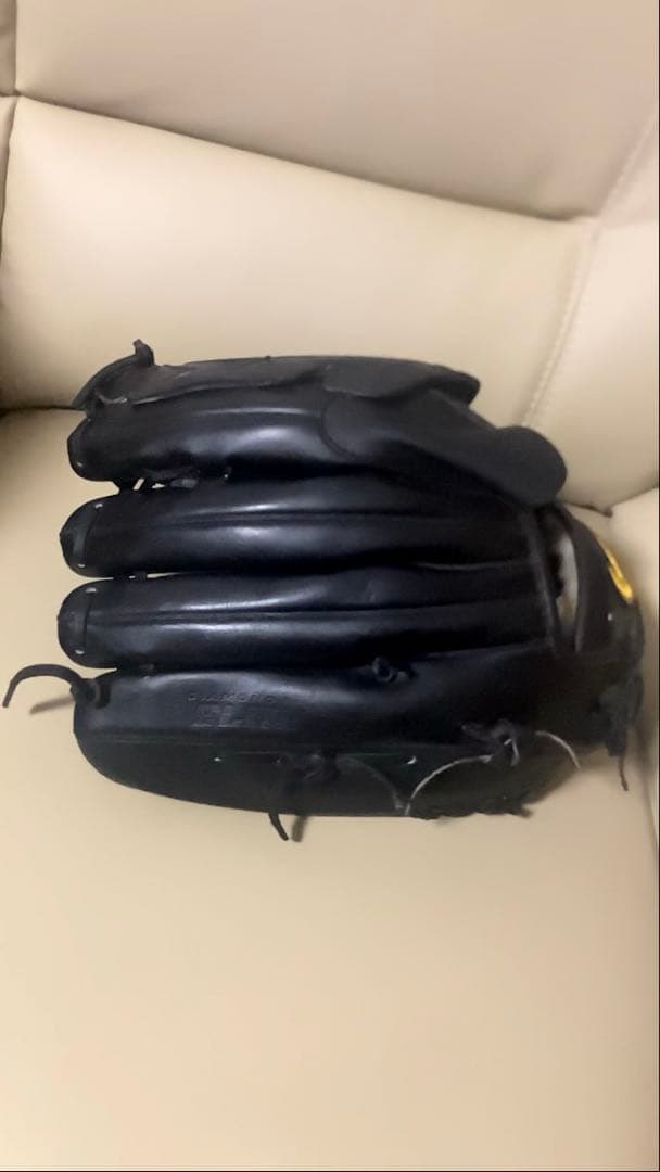 Nike 硬式グローブ 黒 DIAMOND ELITE 投手用　上原モデル　野球