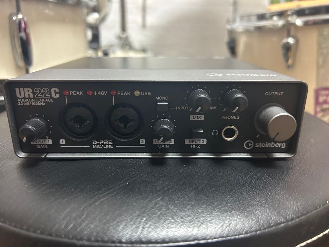 【Cubase付属】Steinberg UR22C オーディオインターフェイス