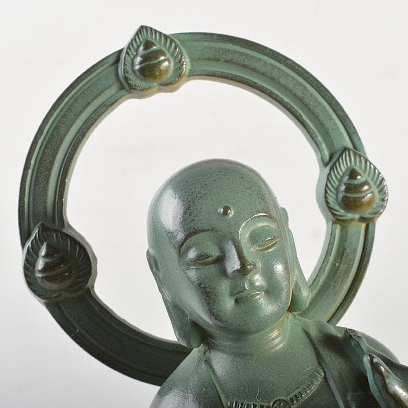 仏教美術　古銅青銅　水子地蔵尊　仏像　置物　C　6087