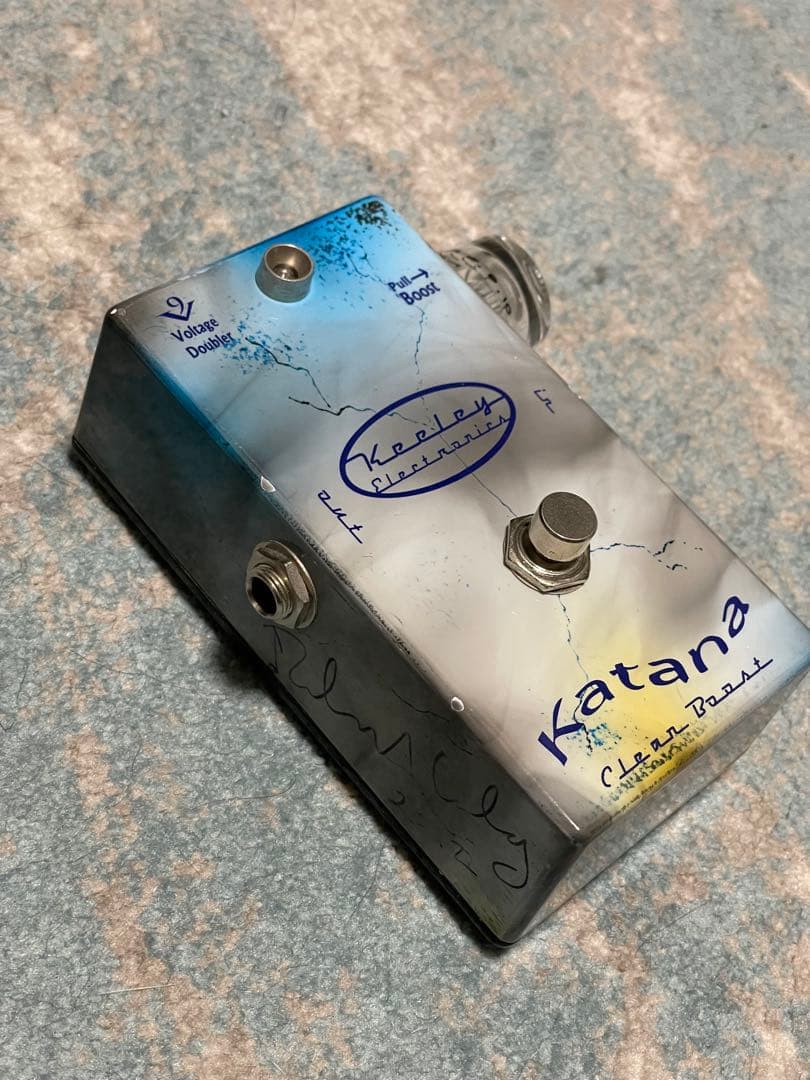 Keeley Katana Clean Boost キーリーサイン入り　レア