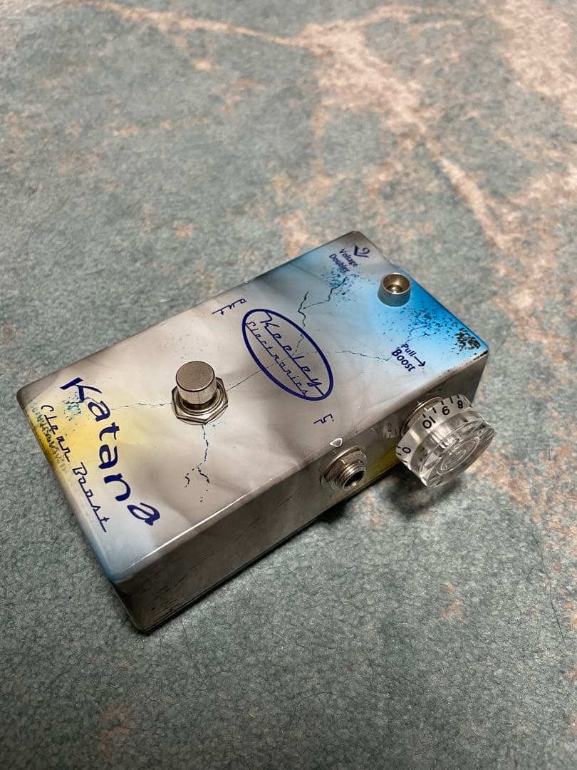 Keeley Katana Clean Boost キーリーサイン入り　レア