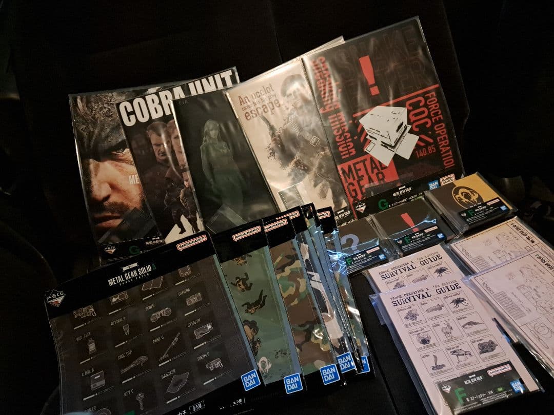 非売品つき一番くじ メタルギア A賞C賞D賞E賞F賞G賞ラストワン賞ほぼコンプ