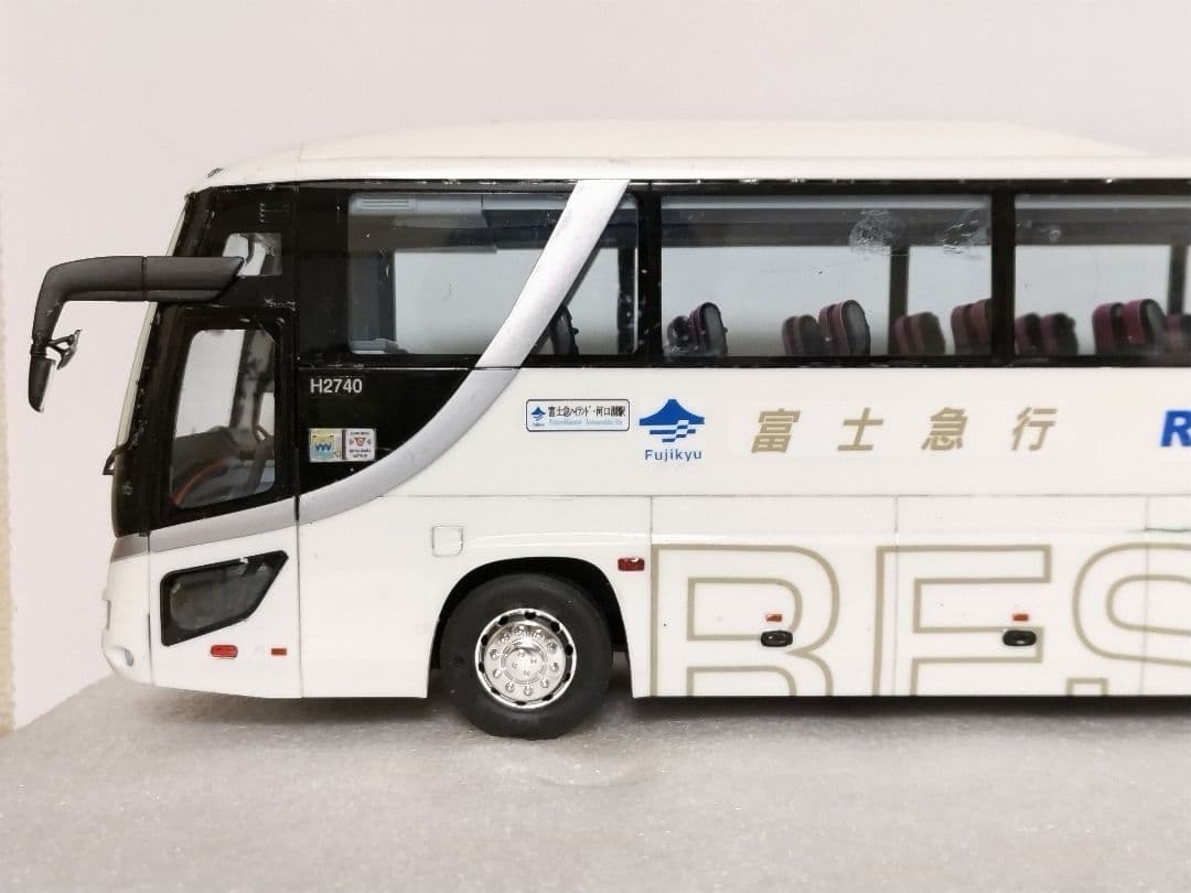 1/32 富士急バス 新社名ロゴ仕様(いすゞガーラSHD)素人組立品