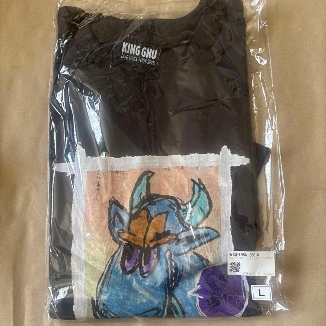KING GNU ライブハウスツアーグッズ　ロンT Lサイズ