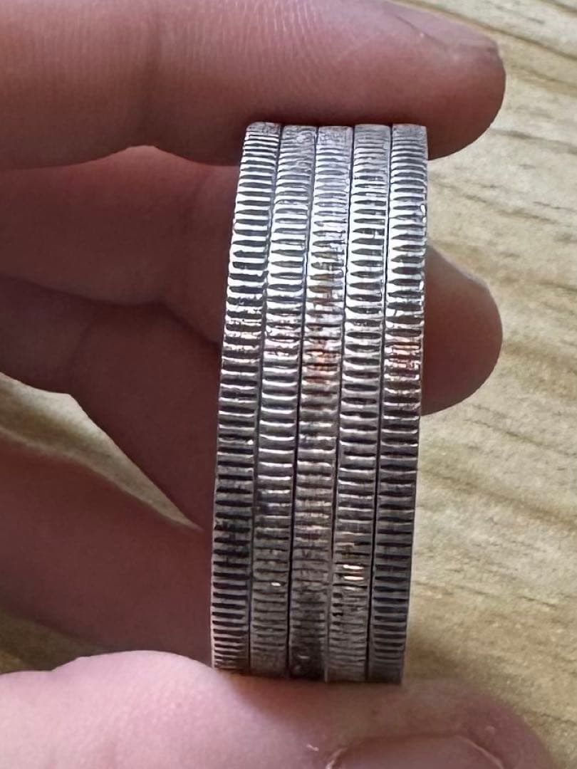 1900,1901,1902,1903,1904年 フランス領インドシナ銀貨5枚