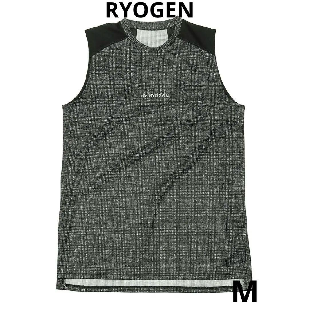 RYOGEN ノースリーブトップス チェック柄M サイズ