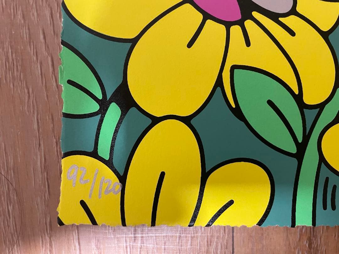 絵画 STOP TO SMELL THE FLOWERS NO. 1