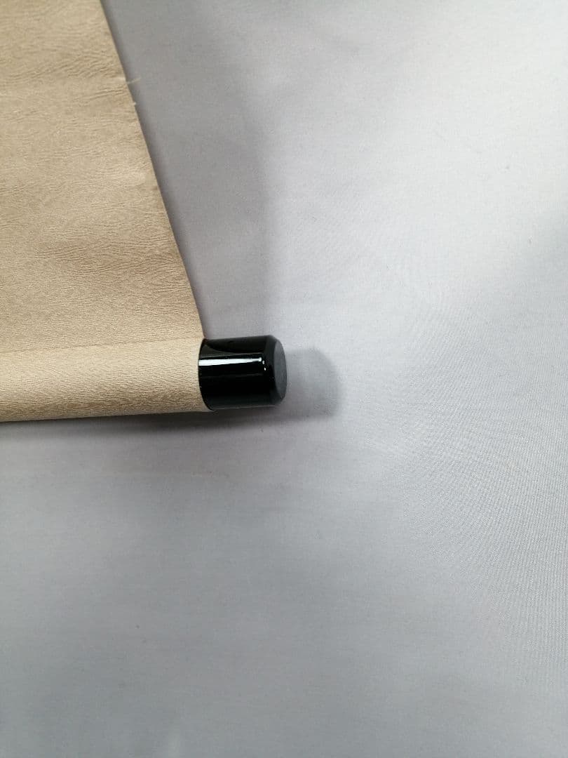 【茶道具】相国寺　有馬頼底和尚筆　一行「山色清浄身」 掛軸　茶掛け　軸C58