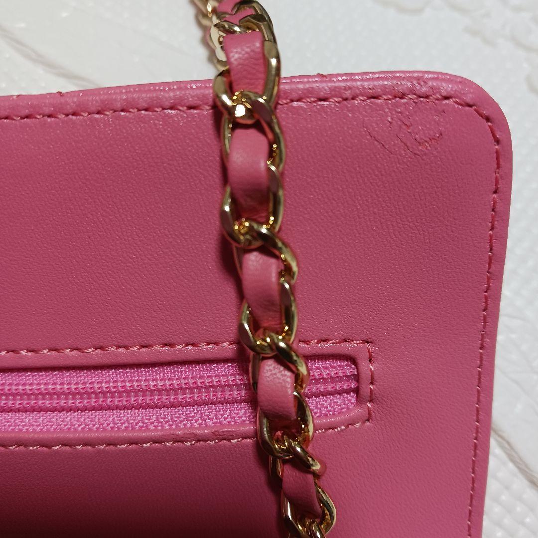 シャネル　ノベルティショルダーバッグ　ピンク