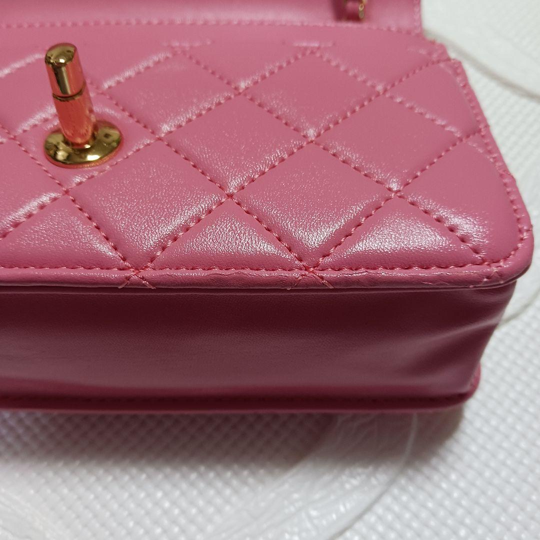 シャネル　ノベルティショルダーバッグ　ピンク