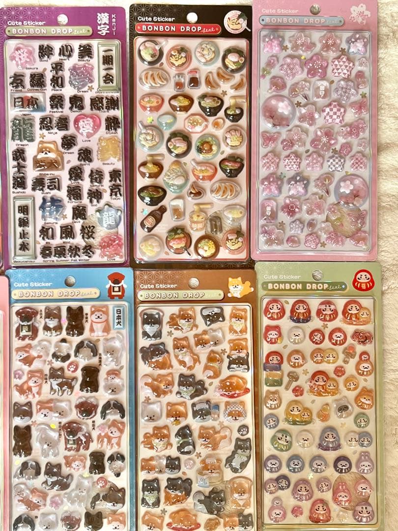 BONBON DROP シール 和柄 第2弾