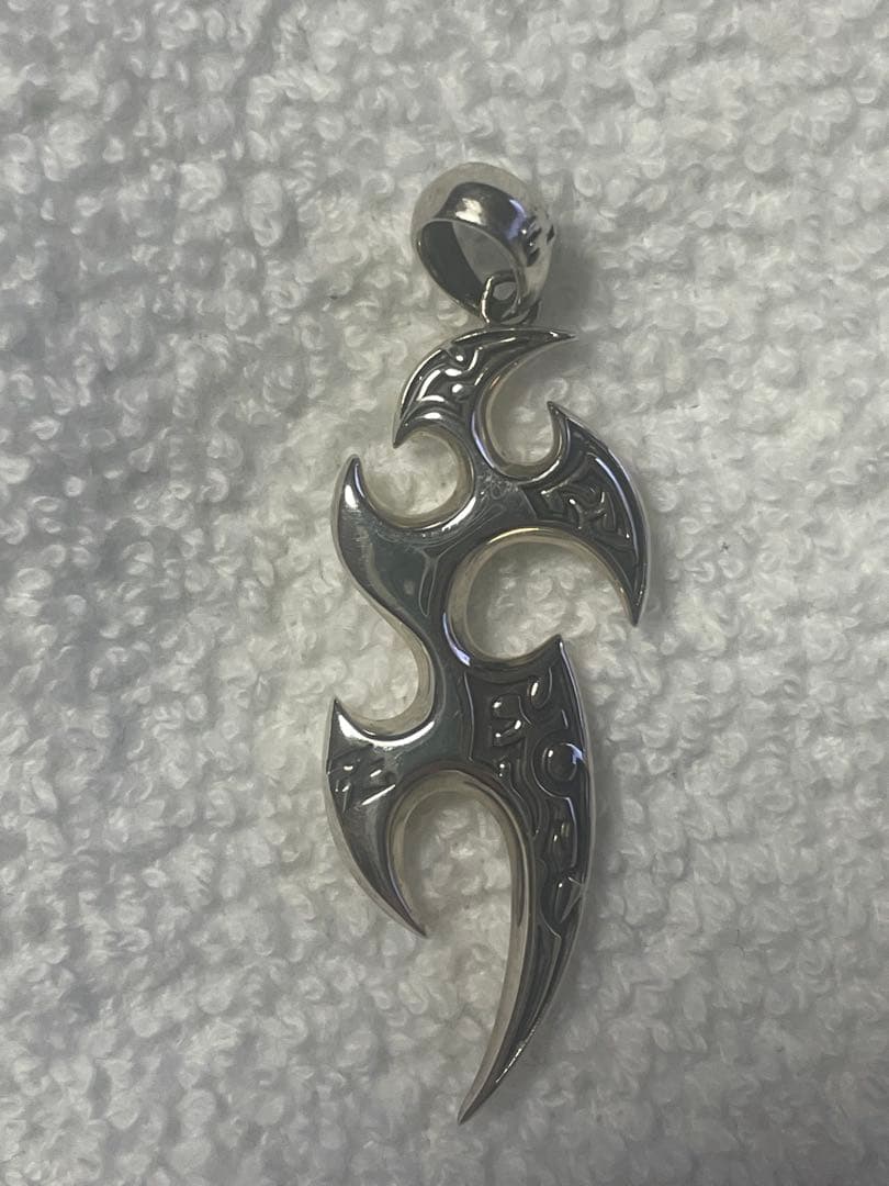 矢沢永吉 シルバーネックレス(トライバル)