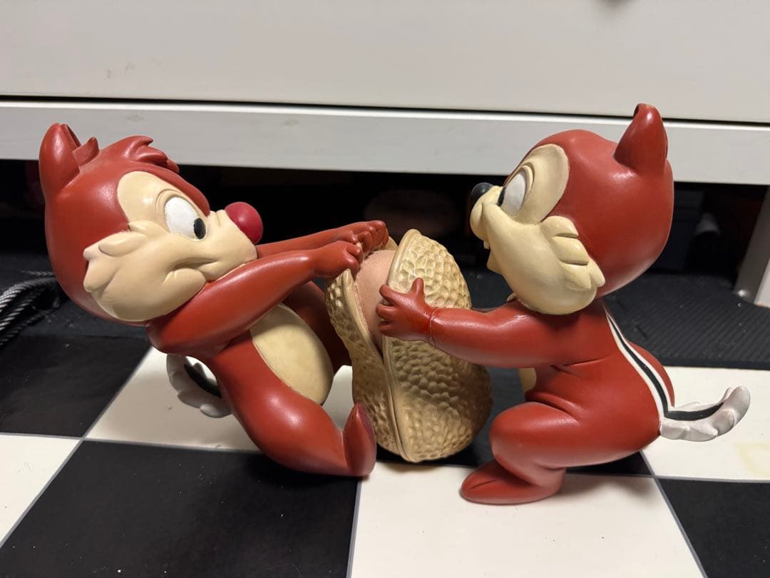 【激レア】ディズニー チップとデール ピーナッツ フィギュア