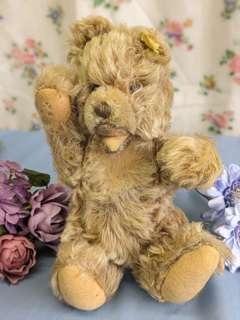 シュタイフ　アンティーク ベア ヴィンテージ ぬいぐるみ 1970年代 ドイツ製