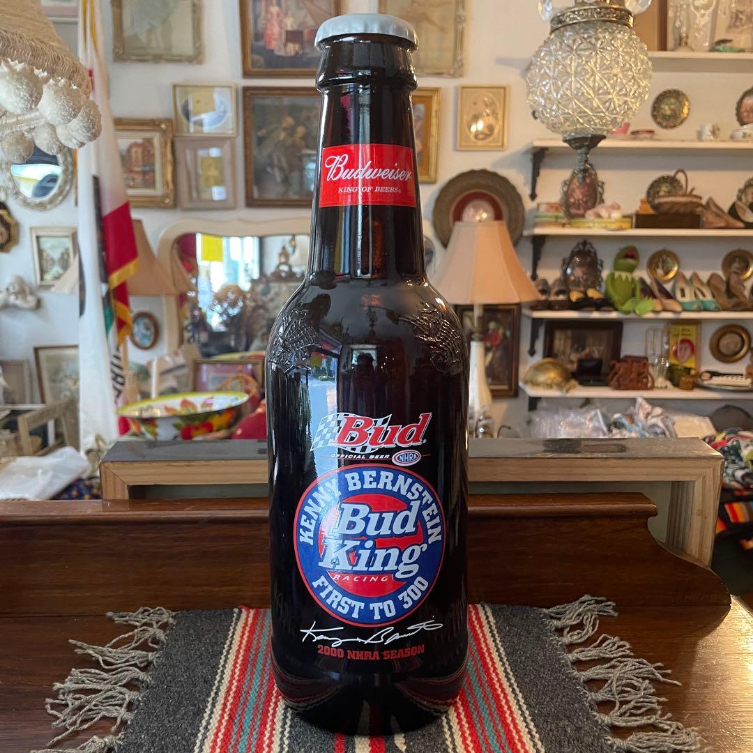 希少品！特大BIGビール瓶バドワイザーBudweiserヴィンテージ　USA雑貨