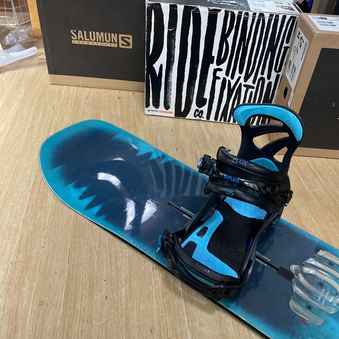 BURTON×FLUX　バートン　マクモリス愛用スノーボード　バインディング付