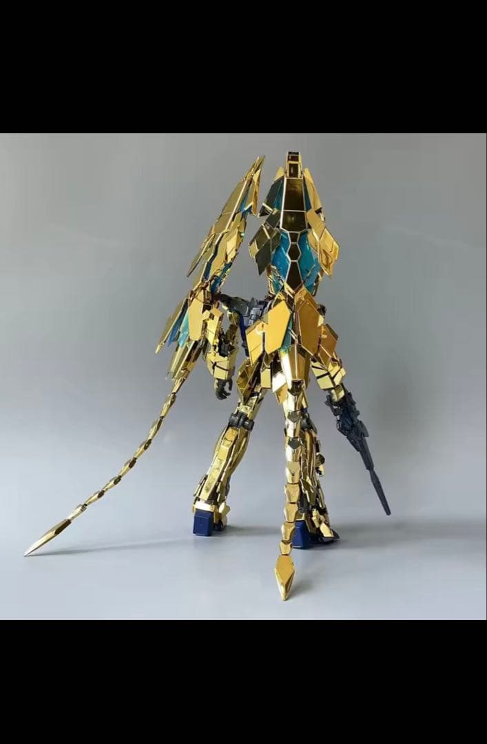 未組立 MG ユニコーン ゴールドメッキ Ver.