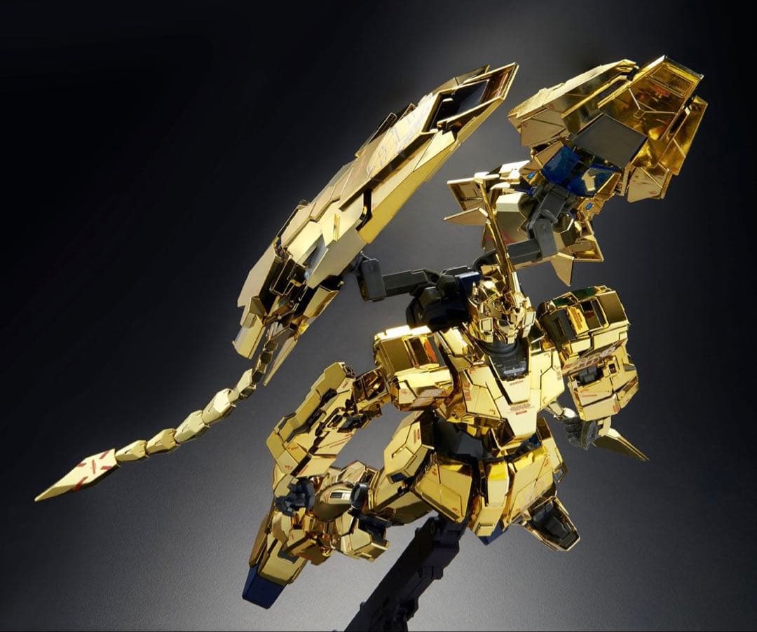 未組立 MG ユニコーン ゴールドメッキ Ver.