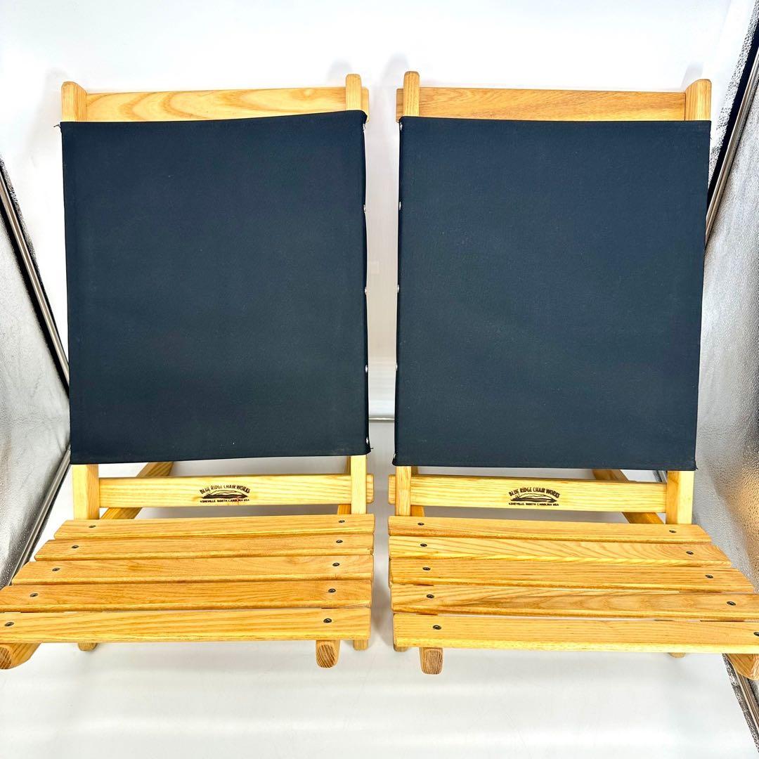 Blue Ridge Chair Works ローチェア 2脚セット ブラック
