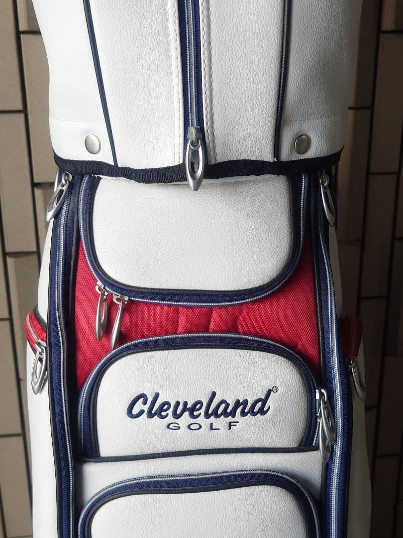 極美品　Cleveland フルキャディバッグ　クリーブランド　ゴルフクラブ