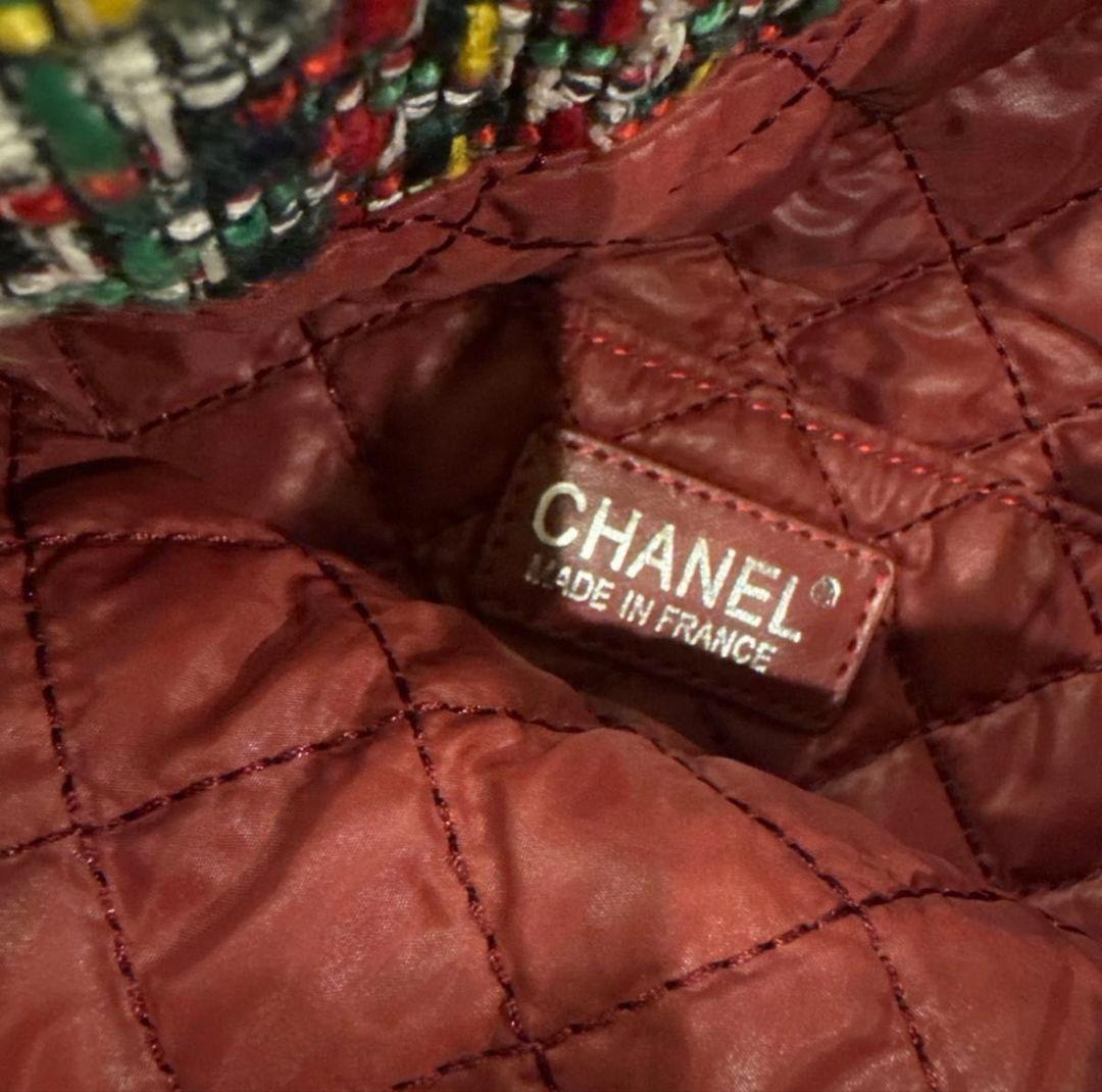CHANELツィードトートバック ノベルティー